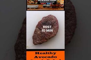 Delicious and Healthy Avocado Steak Salad Recipe! #dubaishfoods @dubaishfoods