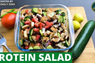 Healthy Chicken Salad Recipe | Grilled Chicken Salad | Protein Salad | The Daily Dish