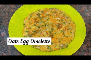 Diet Breakfast Recipe | Healthy Breakfast Recipe | Instant Oats Omelette | Cooking