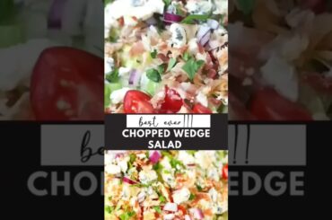 how to make wedge salad | Salad Sayur | #shorts #viral #trending #salad