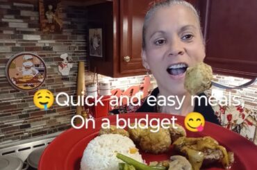 Quick and easy meals | cheap & healthy meals | Easy Dinners