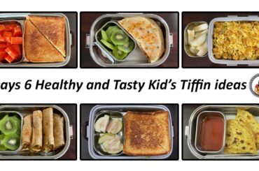 6 days 6 Healthy and Tasty Kids' Tiffin Box Recipes | Tiffin Box Ideas | Kids Lunch Box Recipes