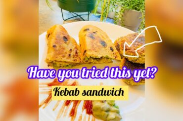 Kebab sandwich | healthy sandwich recipe | vegetable mayonnaise falafel sandwich | falafel tacos