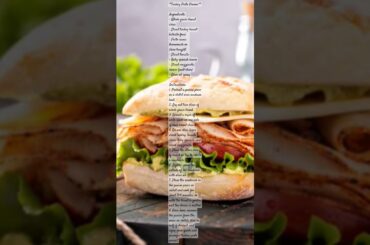 **Turkey Pesto Panini**#eat#food#diet#lunch#dinner#sandwich#turkey#short#recipe#delicious#happy#wow