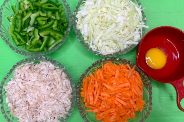 This Is The Tastiest And Healthiest Chicken Vegetables Cutlets With Low Calories| Quick, Easy Recipe