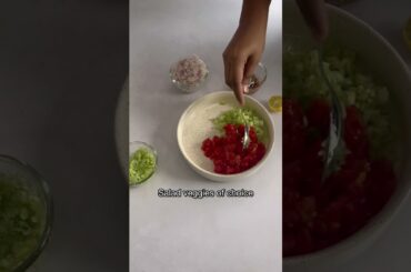 Shirazi aka Kachumber Salad | Low calorie Indian salad | Healthy Salad | Indian Cookology