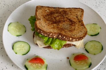 Bread sandwich recipe | healthy bread sandwich for breakfast | breakfast recipe