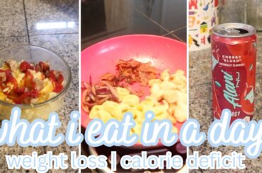 What I Eat for Weight Loss | Calorie Counting | Calorie Deficit |  Easy Meals | Weight Loss Journey