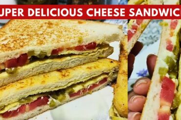 Club Sandwich | Cheese Sandwich Recipe | Egg Omelette Jalapeno Sandwich Recipe By Health Cravings