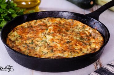 Crustless Zucchini Quiche - Easy and Healthy Zucchini Recipe