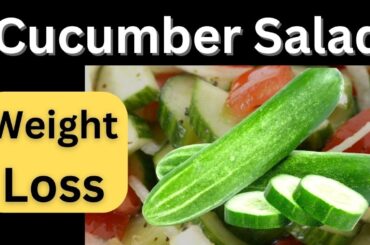 Belly Fat Busting Cucumber Salad Recipe for Healthy Weight Loss || Nutritious News