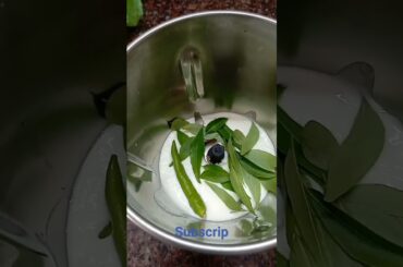 # hair growth drink/curry leaves buttermilk #very healthy recipes #shortsfeed #viral #thanyavur