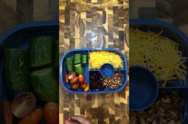 Healthy salad for lunch. Save money. #lunchideas #bento #salads #weightloss #shorts #recipe