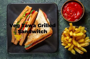 Easy & Best veg sandwich recipe Indian Style-Healthy veg sandwich for Kids-Healthy lunch box idea