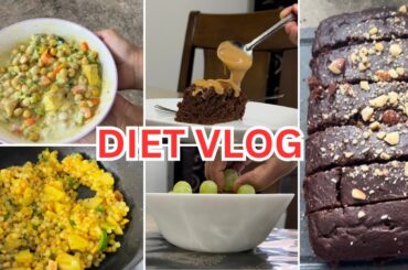 What I Eat in a Day to lose weight with recipes/Healthy Banana bread