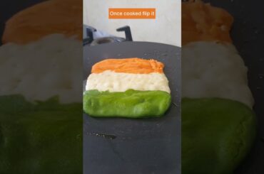 #shorts Tricolor Dosa Sandwich |Tiranga tiffin recipes #dosa #ytshorts #tiffinrecipe #shortsfeed