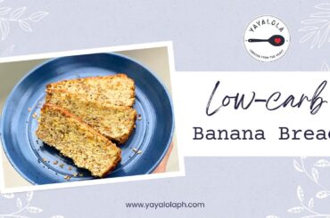 Healthy Low Carb Banana Bread Recipe | Nutrient-Packed and Delicious