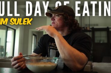 SAM SULEK FULL DAY OF EATING with FOUAD ABIAD & PAUL LAUZON | Hosstile Supplements