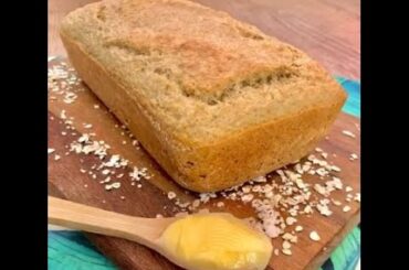 Oatmeal bread with Yogurt in the blender, super healthy!