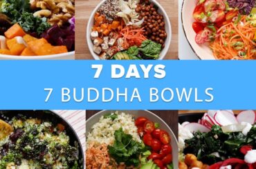 Buddha Bowls For An Entire Week