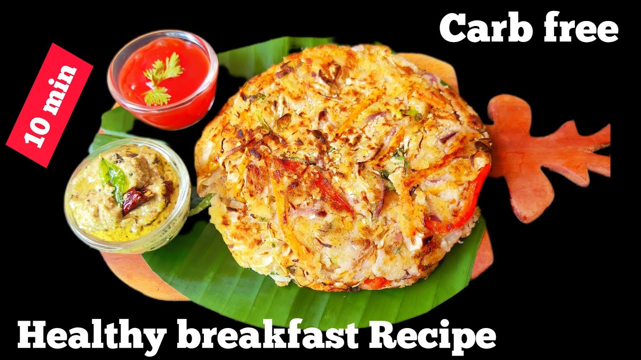 Healthy Breakfast Recipe/ Healthy Breakfast Recipe in just 10 minutes/ Vegetable Pancake Healthy Breakfast Recipe/ Healthy Breakfast Recipe in just 10 minutes/ Vegetable Pancake
