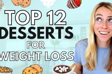 The *ONLY* Desserts I Will Ever Eat As A Nutritionist [healthy desserts for weight loss]