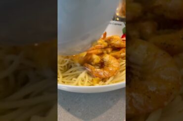 Prawn Pasta #shorts #viral #fyp #trending #recipe #chef #healthy #prawns #pasta #seafood #cooking