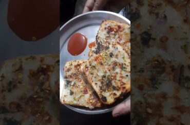 healthy and tasty snack |suji bread pizza recipe#suji pizza recipe #bread pizza recipe #bangalishaad