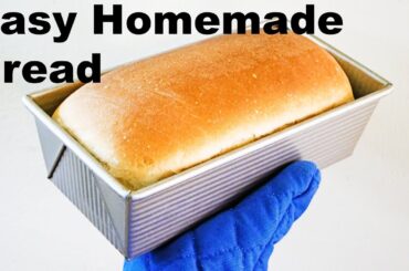 How to make Homemade Bread - EASY Recipe