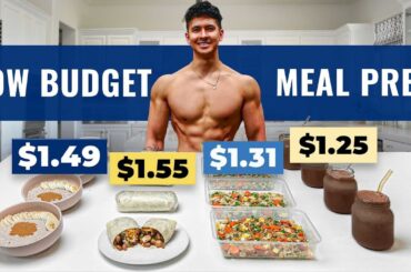 The CHEAPEST Meal Plan to Lose Fat (HEALTHY & EASY)