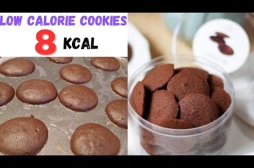 8 calorie chocolate cookies recipe-High protein low calorie cookies-weightloss cookies recipe