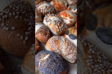 Homemade German Bread Rolls 55kcal each #delicious #bread #foodie #bakery #healthy #foodshorts #fyp