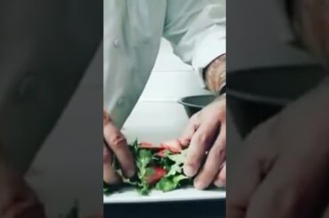 Easy healthy salad (Arugula, Fresh Strawberries, Feta cheese, olive oil/lemon and pinenuts)