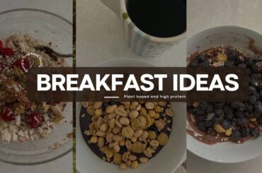 WHAT I EAT IN A WEEK *breakfast edition* | simple and healthy recipes