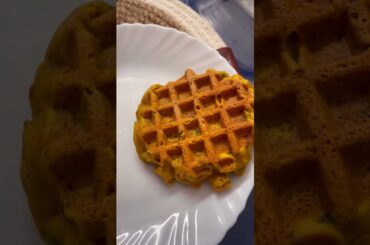Breakfast recipes ideas #waffle  #besanchilla  #shortsfeed