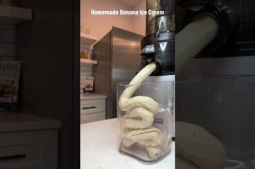 Easy to make Homemade Banana Ice Cream #health #food #healthylifestyle #icecream #vegan