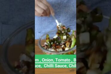 Chilli cheese sandwich / healthy quick snack ideas