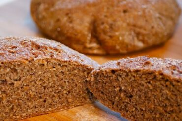 Very Easy, Healthy and Delicious Whole Grain Bread Recipe with Pizza Spices | No Knead | No Machine