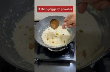 Healthy Breakfast Recipe | Milk Porridge || Dalia kheer with jaggery #shorts #short #viral #kheer