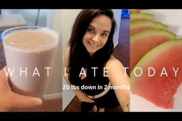 What I Ate Today / Plant Based + Oil Free