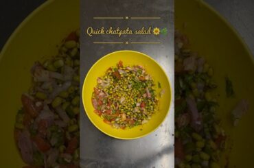 Healthy salad #salad #recipe #shorts #yshorts