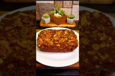 Muesli Banana Cake  #shorts #healthy  #dessert  #muesli #banana  #cake
