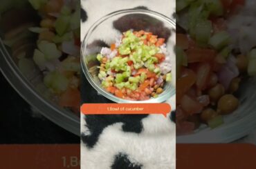 Day02/10-Healthy Recipes .For Weight loss .Chana masala chaat#healthy #yt #weightloss#