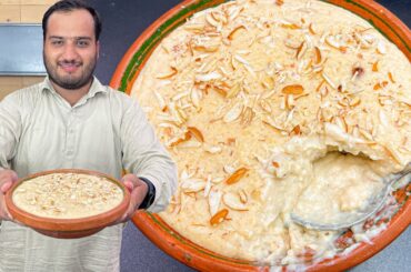 1.5 Liter Milk Perfect Kheer Recipe - Peshawari Style Special Rabri Kheer