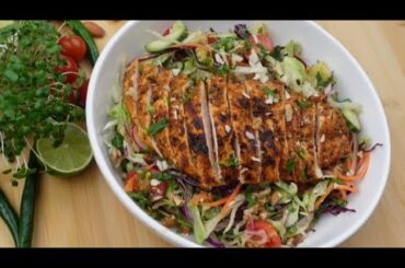 Grilled Chicken Salad (weight loss) | Good Foods | Healthy Salad