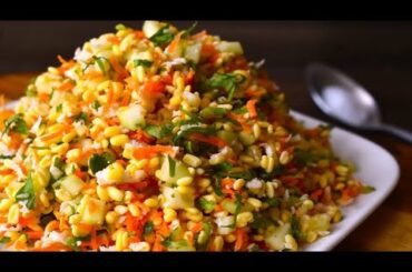 healthy salad recipe | how to make moong dal salad | salad for weight loss