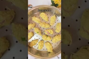 Healthy Steamed Snacks | Lauki Muthia Recipe | #youtubeshorts #shorts