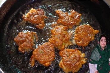 Crispy Pakora Recipe | Lachha Pakora Recipe | iftar & Monsoon Special Recipe |