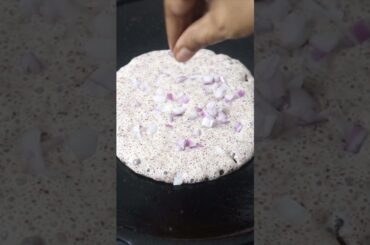 Ragi Uttapam - Finger Millet Recipes For Weight loss #shorts