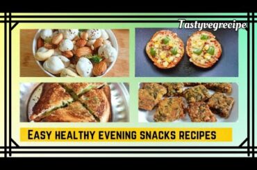 Easy healthy evening snacks recipe in 5 minutes